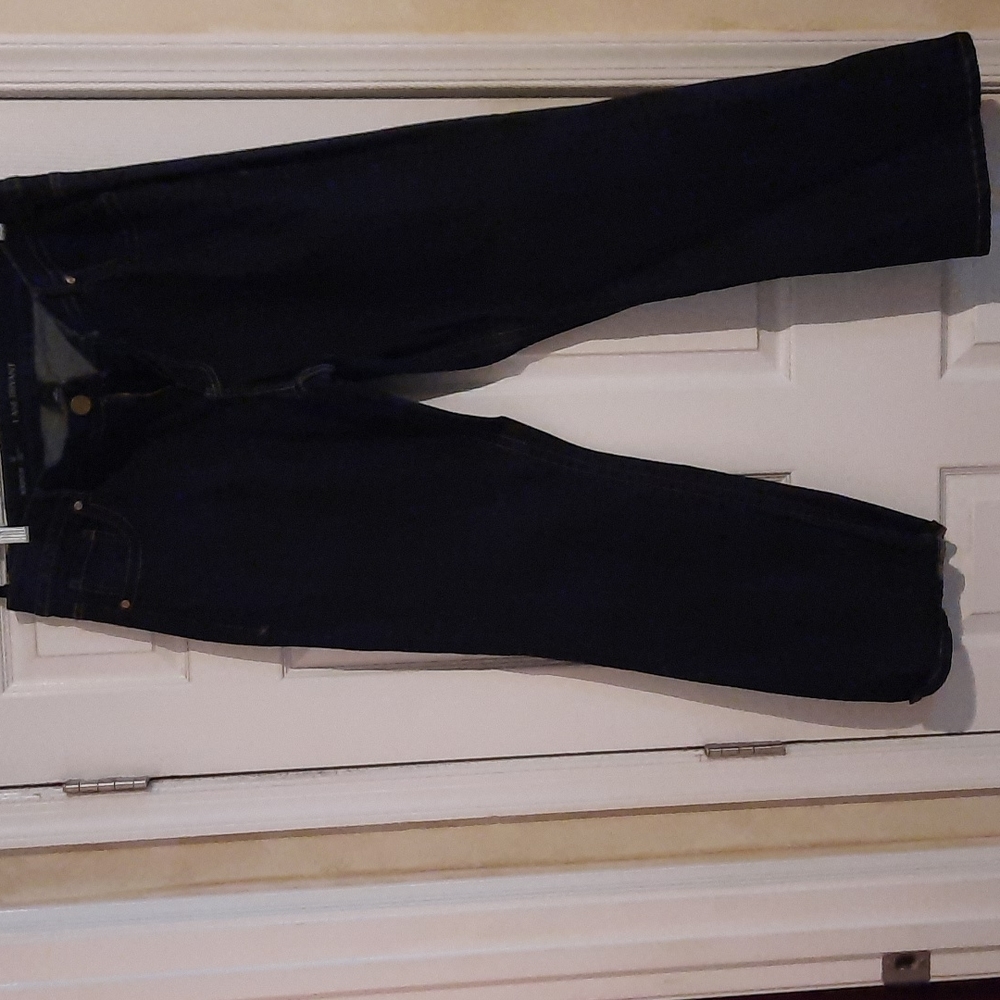 Lane Bryant dark denim boot cut jeans